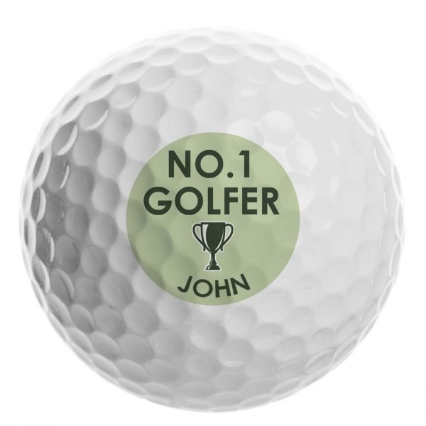Personalised Golf Ball – Golfer