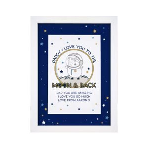 Personalised Home Sweet Home A4 Framed Print