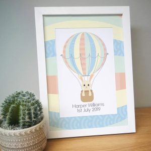 Personalised New Arrival A4 Framed Print