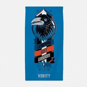 Personalised Ravenclaw Signs and Sigils Beach Towel