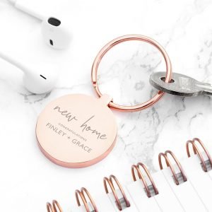 Personalised New Home Keyring