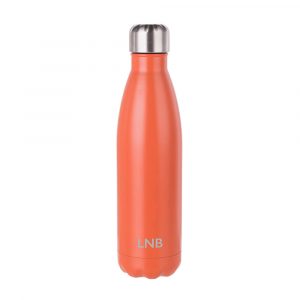 Personalised Matte Water Bottle – Orange