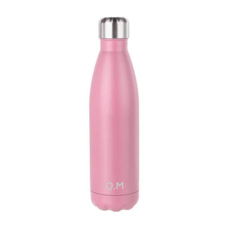 Personalised Matte Water Bottle – Pink
