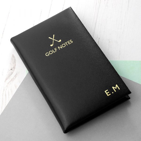 Personalised Luxury Leather Golf Notes