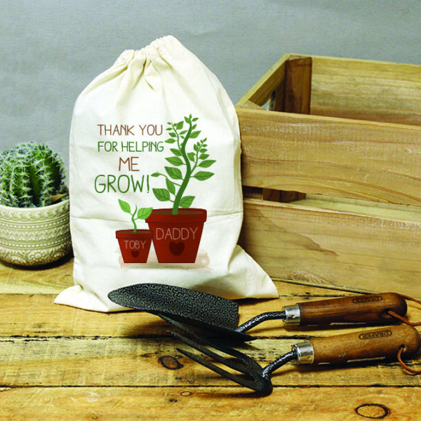 Personalised Helping Me To Grow Garden Tool Set