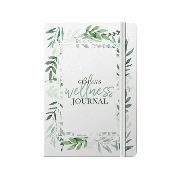 Personalised Floral Wellness Journal