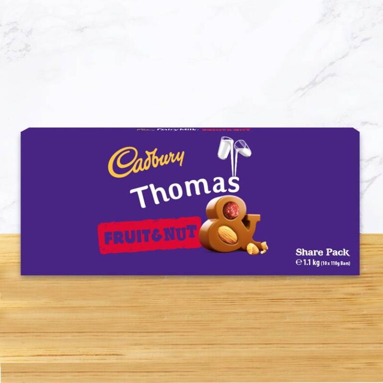Personalised Cadbury Fruit & Nut 1.1kg
