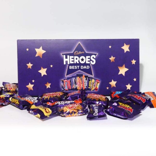 Personalised Cadbury Heroes Small Letterbox Gift 290g
