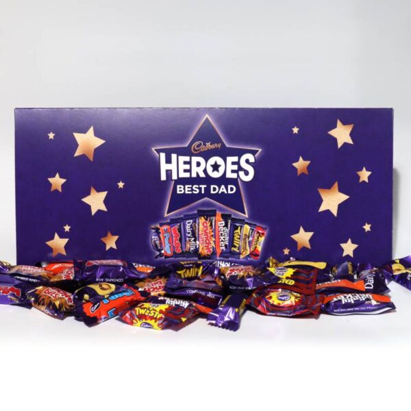 Personalised Cadbury Heroes Large Letterbox Gift 580g