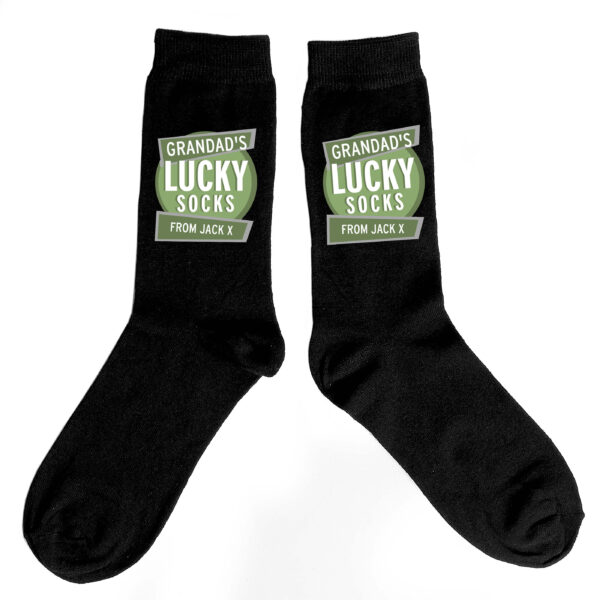 Personalised ‘Lucky Socks’ Mens Socks