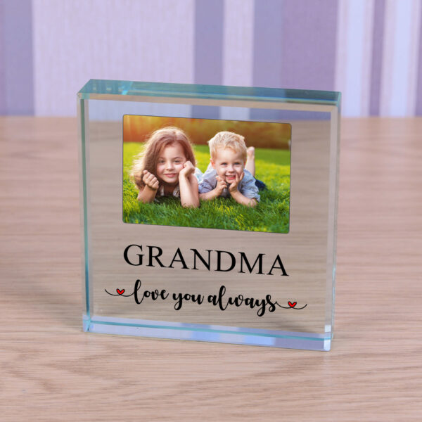 Personalised Glass Photo Frame – Love You Always