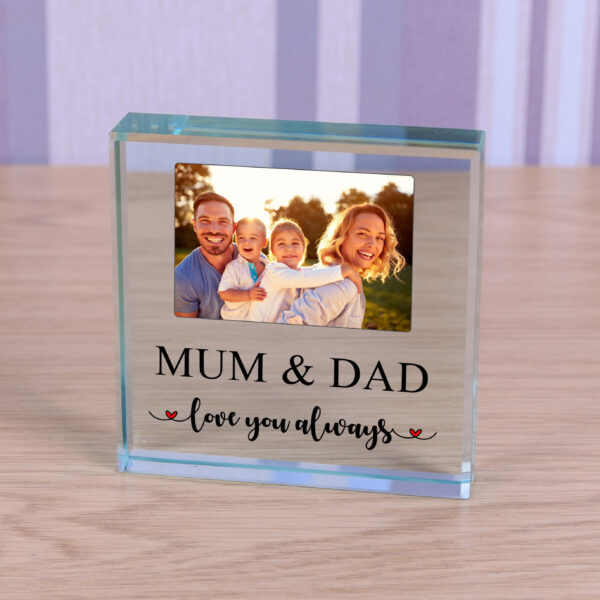 Personalised Glass Photo Frame – Love You Always