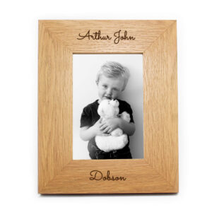Personalised ‘This Is Us’ 6×4 Landscape Wooden Photo Frame