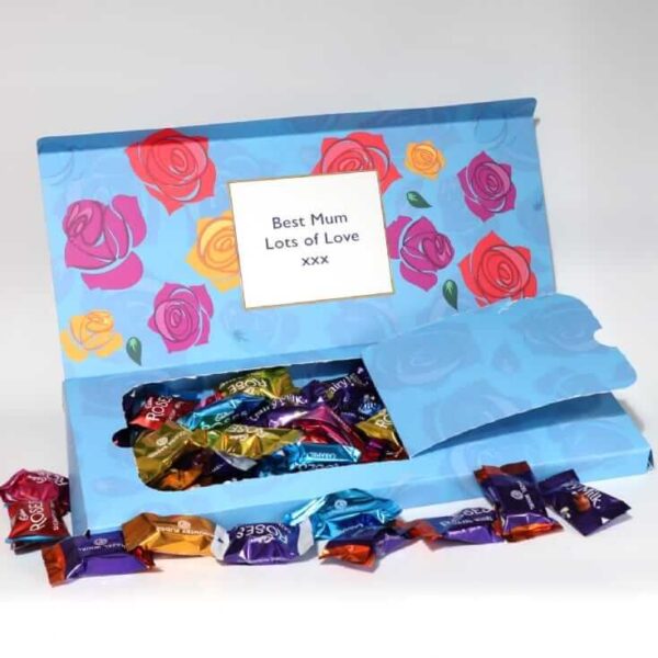 Personalised Cadbury Roses Letterbox Gift 580g