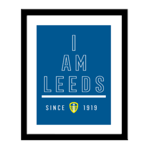 Personalised Leeds United FC I Am Print