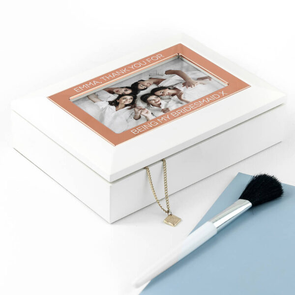 Personalised Photo Jewellery Box