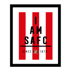 Personalised Sunderland FC I Am Print