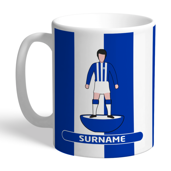 Personalised Brighton & Hove Albion FC Player Figure Mug