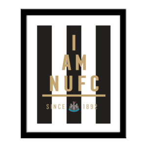 Personalised Newcastle United FC I Am Print