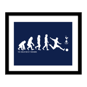 Personalised Tottenham Hotspur FC Evolution Print