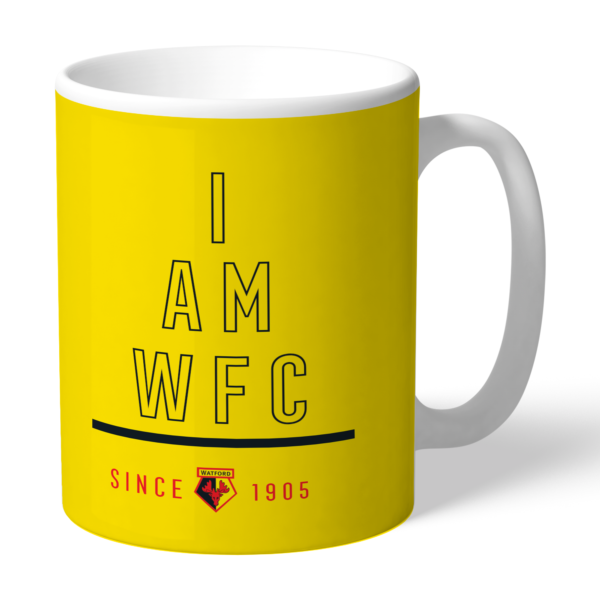 Personalised Watford FC I Am Mug