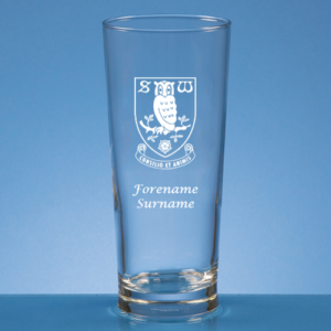 Personalised Sheffield Wednesday FC Beer Glass