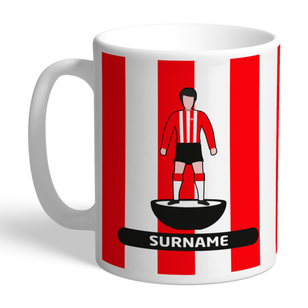 Personalised Sunderland FC Player Figure Mug
