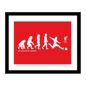 Personalised Liverpool FC Evolution Print
