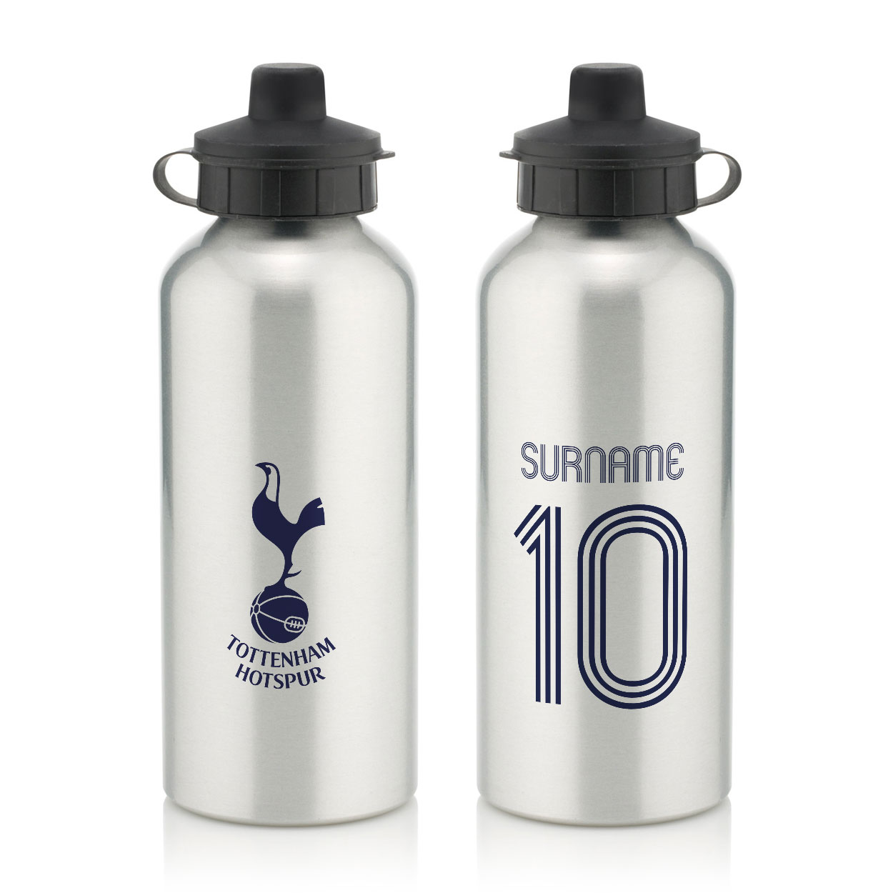 Personalised Tottenham Hotspur FC Retro Shirt Water Bottle