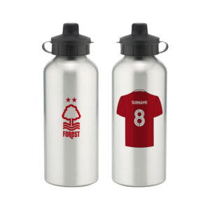 Personalised Nottingham Forest FC Aluminium Water Bottle