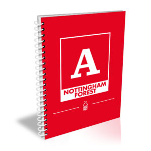 Personalised Nottingham Forest FC A5 Notepad