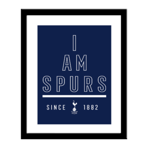 Personalised Tottenham Hotspur FC I Am Print