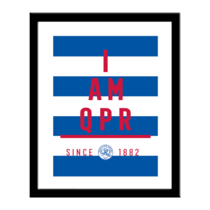 Personalised QPR FC I Am Print