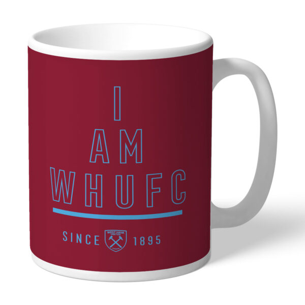 Personalised West Ham United FC I Am Mug