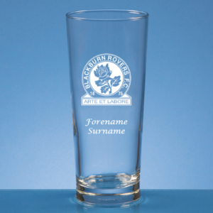Personalised Blackburn Rovers FC Beer Glass