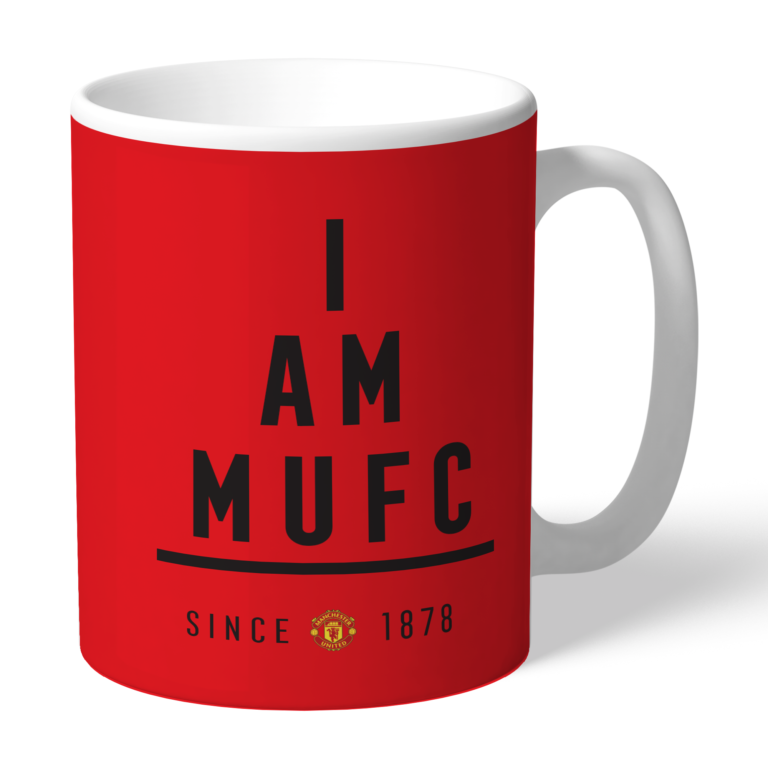 Personalised Manchester United FC I Am Mug