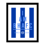 Personalised Brighton & Hove Albion FC I Am Print