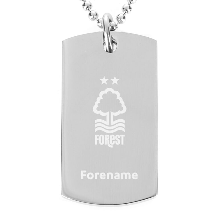 Personalised Nottingham Forest FC Dog Tag