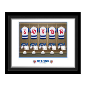Personalised Reading FC Dressing Room Framed Photo