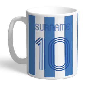 Personalised Sheffield Wednesday FC Retro Shirt Mug
