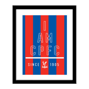 Personalised Crystal Palace FC I Am Print