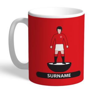 Personalised Manchester United FC Player Figure Mug