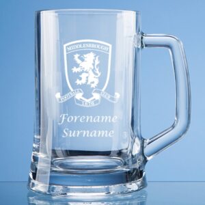 Personalised Middlesbrough FC Straight Sided Tankard