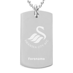 Personalised Swansea City FC Dog Tag