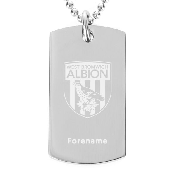 Personalised West Brom FC Dog Tag
