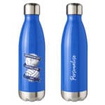 Personalised Birmingham City Insulated Water Bottle – Crest – Blue