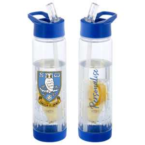 Personalised Sheffield Wednesday Infuser Water Bottle