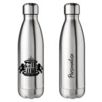 Personalised Sunderland FC Insulated Water Bottle – Crest – Stainless Steel