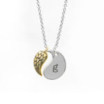 Personalised Angel Wing Necklace