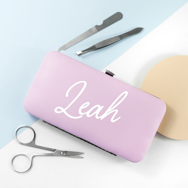 Personalised Manicure Set – Pink